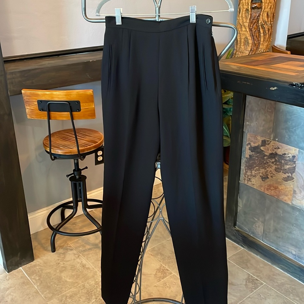 Josephine Chaus lined black pants size 6